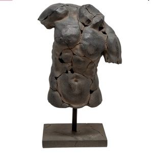 Cracked Torso Sculpture